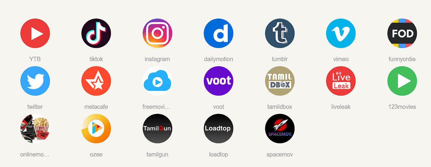 Supporting Websites for Vidmate